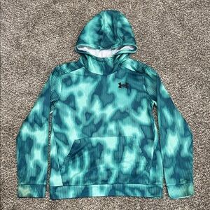 Under Armour Teal and Black Kids Hoodie